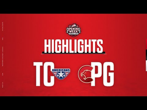 Tri-City Americans at Prince George Cougars 9/23 | WHL Highlights 2023-24