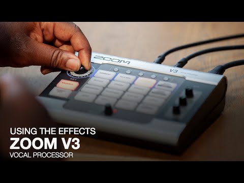 Zoom V3 Multi-effects Vocal Processor | Sweetwater