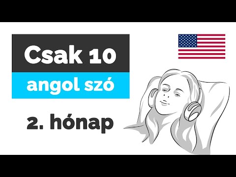 Csak 10 ANGOL szó NAPONTA 👉 2. hónap 👈