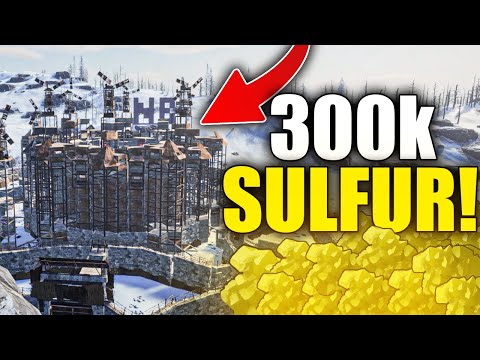 this BASE WAS INSANELY STACKED! - Rust Console Edition