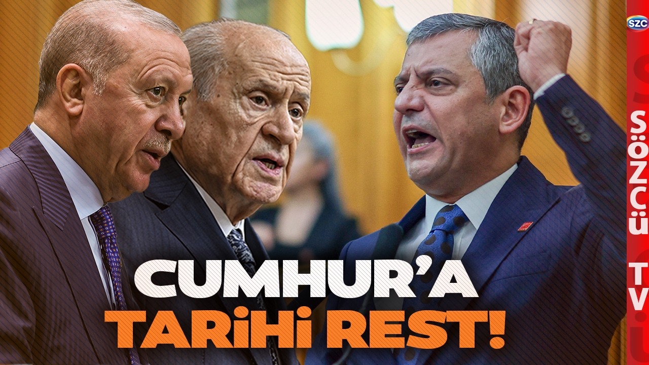 '55 Vekilini İstifasını Getirmeyen Namerttir' Özgür Özel Cumhur'a Tarihi Ara Seçim Resti!