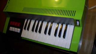Video thumbnail for "Lundeborghymnen" - on Bontempi Hit Organ by organfairy