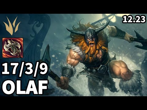 Olaf Jungle vs Sylas - KR Master | Patch 12.23