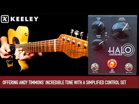Keeley Halo Core Delay Studio-Grade Delay Pedal, Professional Quality Easy-To-Use Format Andy Timmons Signature Delay image 10