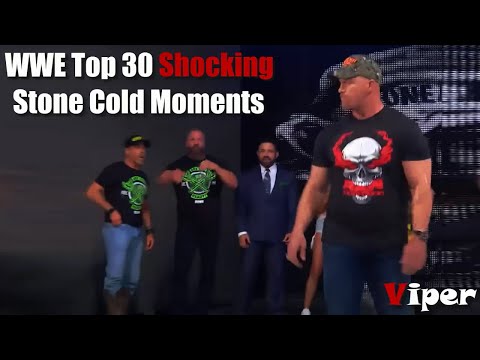 WWE Top 30 Shocking Stone Cold Steve Austin Moments