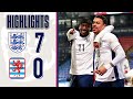 England U21 7-0 Luxembourg U21 | Clinical Young Lions Put SEVEN Past Luxembourg | Highlights