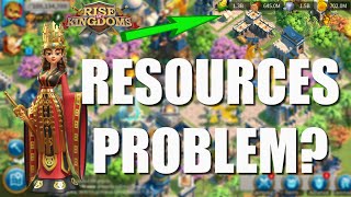 Resource problem? - My System of farming and how much a farm gets me in 30 days - Rise of Kingdoms