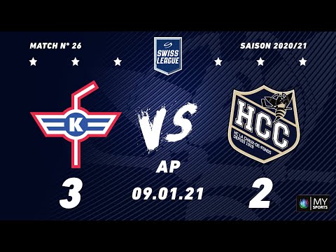 09.01.2021 EHC Kloten - HC La Chaux de Fonds (3-2) AP