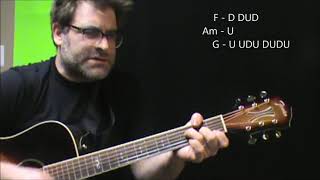 How to play "Desperately Wanting" by Better Than Ezra on acoustic guitar
