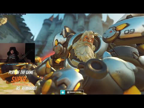 POTG! 18K DMG! SUPER INSANE REINHARDT GAMEPLAY OVERWATCH 2 SEASON 2