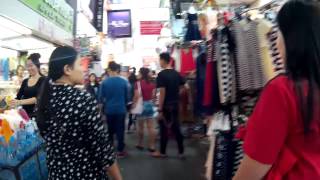 preview picture of video 'Pratunam Market (Textile) Bangkok Thailand/ 2015 / FullHD'
