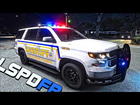 GTA 5 LSPDFR | Harris County Sheriff Nightshift 🚔 | Tahoe on Patrol!