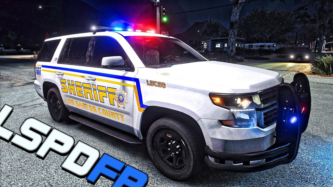 GTA 5 LSPDFR | Harris County Sheriff Nightshift 🚔 | Tahoe on Patrol!