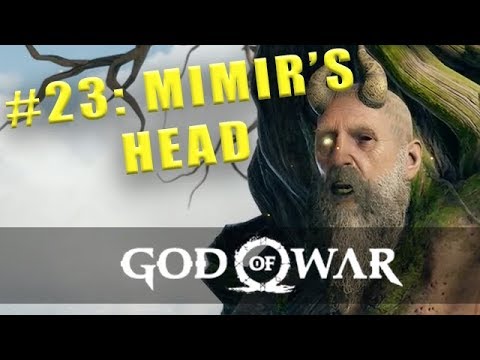 God Of War get Mimir's head back to the Witch - Walkthrough #23 - Take Mimir to the Witch
