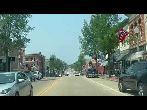 Cruising Main Street in Stoughton, Wisconsin