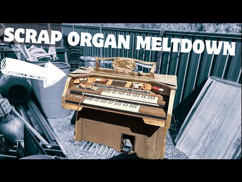 110KG Organ Melt - Huge Teardown - ASMR Metal Melting - Trash To Treasure - BigStackD BTTF - Copper