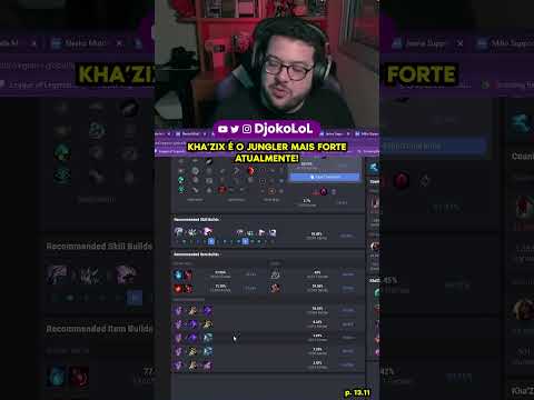 KHA'ZIX É O JUNGLER MAIS FORTE ATUALMENTE! 😱