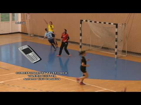 Știre SPORT Etv/11.05.2017 – CSU DANUBIUS ESTE MAREA FAVORITĂ LA BARAJ