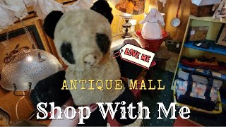 Saving The Misfits! | DOUBLE Antique Mall Shop With Me | Mid Century Modern, Kitsch, &amp; Fairy Lamps!