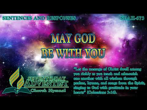 May God Be With You - Hymn No. 673 | SDA Hymnal | Instrumental | Lyrics