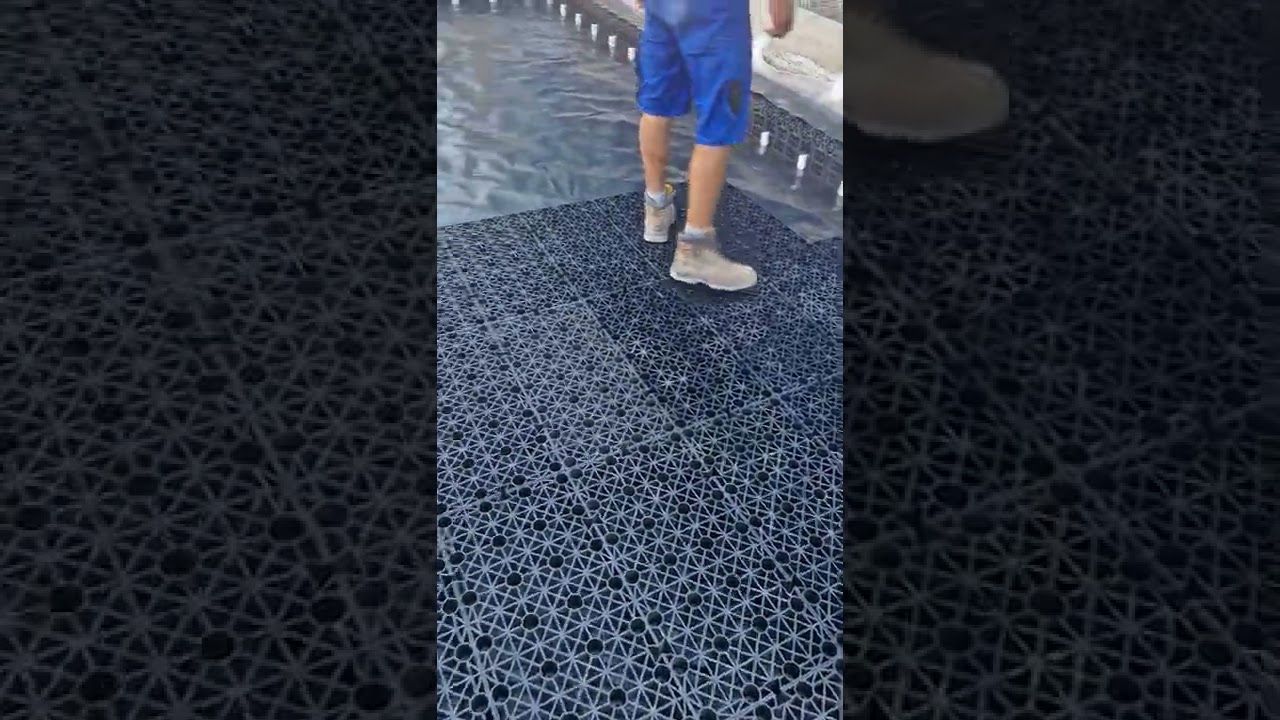 How to installed Polystorm Geocellular System ! easy way & quick !