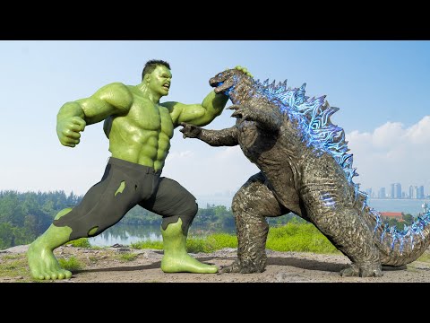 Hulk vs Godzilla Only Action 2024 - Transformers Dark of The Moon | Paramount Pictures [HD]