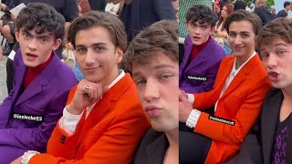 Sebastian Croft, Connor Jessup and Joe Locke IG story