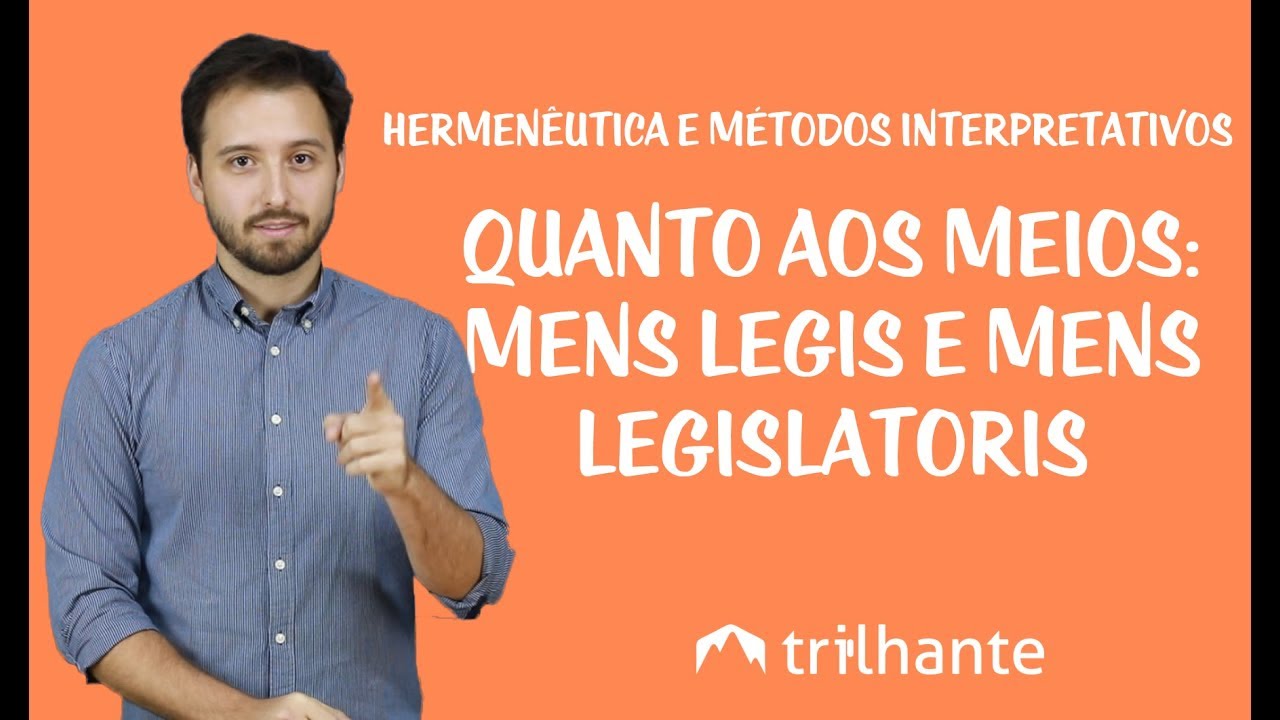 Hermenêutica e Métodos Interpretativos - Quanto aos Meios