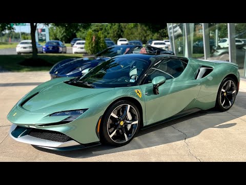 1 Of 1 Ferrari Monza SP1, Pista Pilotti & Verde Francesca SF90!