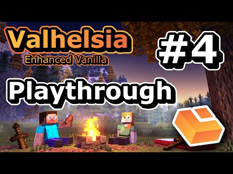 GojedaGaming - Ep 4 - Unfortunate Events and Spelunking | Valhelsia: Enhanced Vanilla | Minecraft Multiplayer 1.18