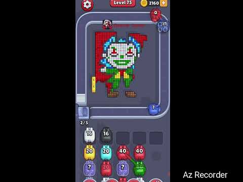 Pixel Flow Level 75 Walkthrough