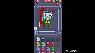 Pixel Flow level 75 very Hard Walkthrough Solution