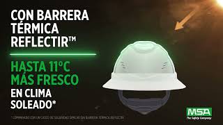 MSA V-Gard C1 | El Casco más fresco del mercado