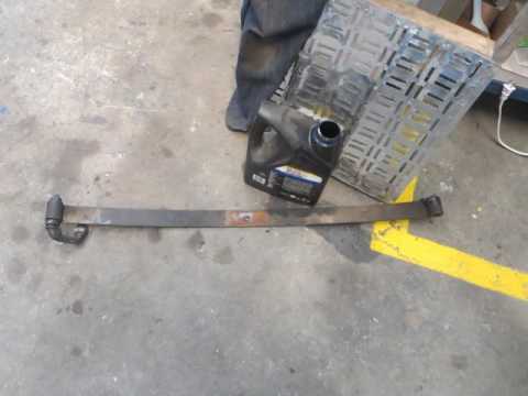 CJ3B Willys Leaf Spring Restoration