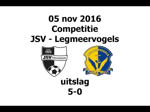 20161105 JSV - Legmeervogels JO14 5-0