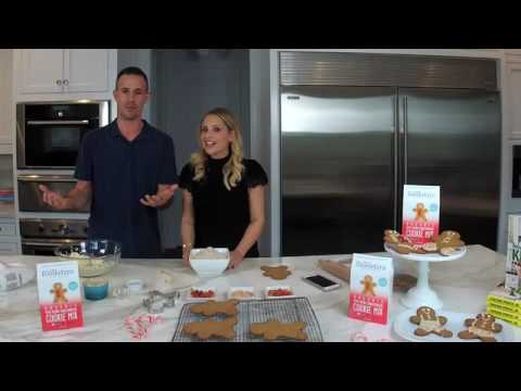 , title : 'How to Make Gingerbread Recipes with Foodstirs Founder Sarah Michelle Gellar and her Prinze Charming'