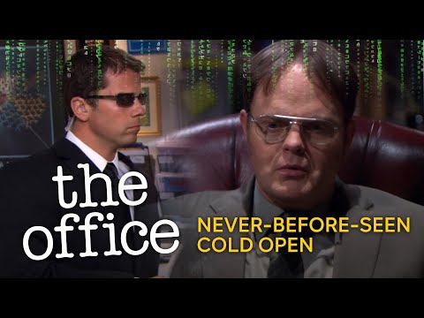 Dwight Schrute Discovers A Glitch In The Matrix In This Never-Before-Seen Cold Open For 'The Office'