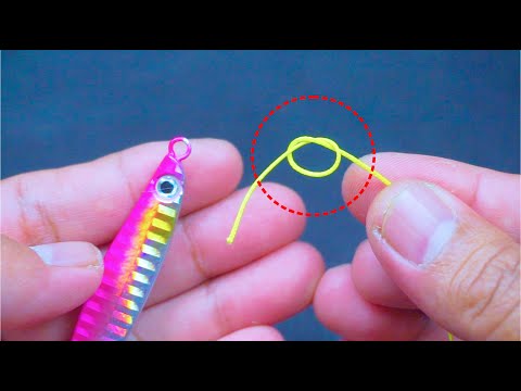 How to Tie a Loop Knot for Fishing ( KREH KNOT ) - KM Fishing Knots