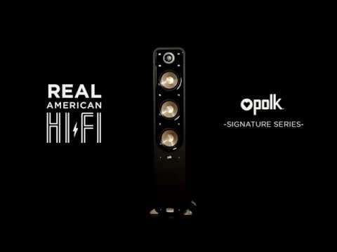 Polk Audio Signature Series S20 2-Way Bookshelf Speakers (Black Walnut, Pair)