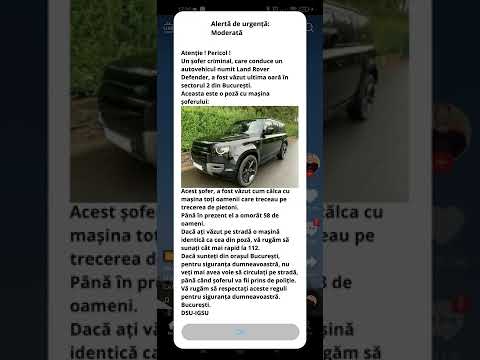 Șoferul criminal - RO-Alert