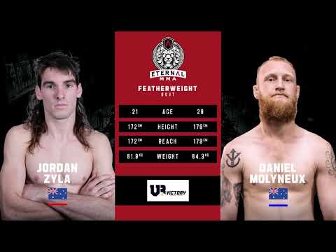 ETERNAL MMA 53 - DANIEL MOLYNEUX VS JORDAN ZYLA - MMA FIGHT VIDEO