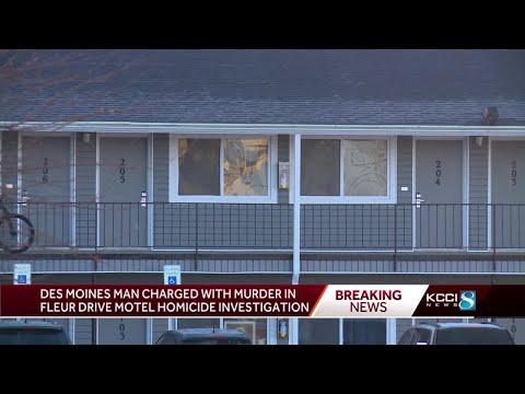 Des Moines man charged with murder in south side motel death