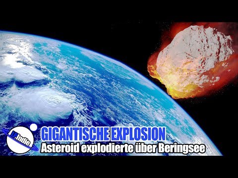 Giant asteroid exploded over Bering Sea - Gigantic explosion