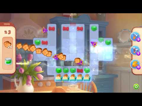 Homescapes Level 13345 No Boosters Gameplay #Bubunka