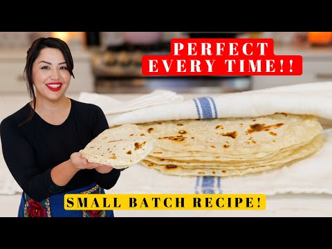 Easiest Method for Homemade FLOUR TORTILLAS from Scratch, Perfect Every time!! tortillas de Harina