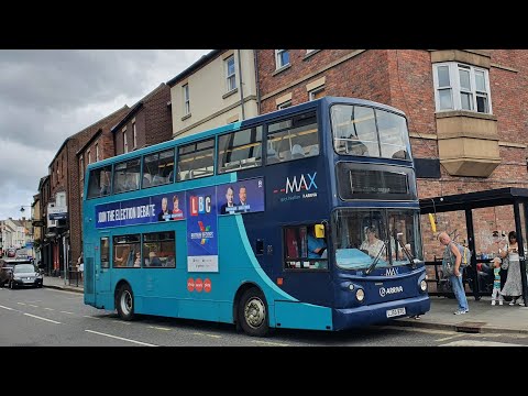 LOUD TURBO: Route X46 | LJ55BTO/7416 - Arriva North East: Volvo B7TL/Alexander ALX400
