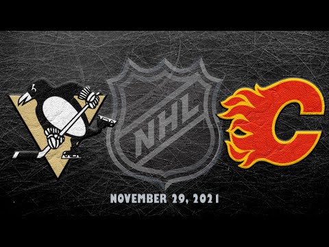 NHL Penguins vs Flames | Nov.29, 2021