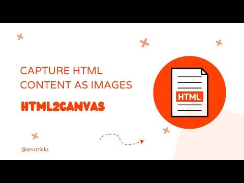 Capture Html Content As Images With Html2canvas