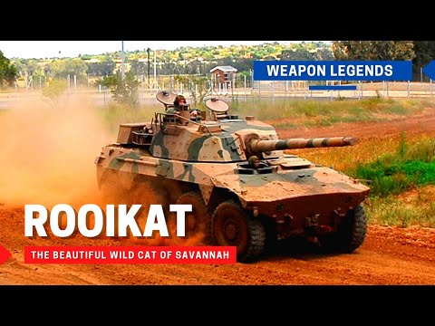 Rooikat armoured reconnaissance vehicle | The wild cat of the savannah