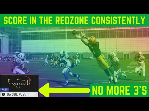 HOW TO SCORE IN THE REDZONE CONSISTENTLY IN MADDEN 20/KEY RED ZONE OFFENSE TO SCORE MORE TOUCHDOWNS!